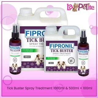 LKJ Tick Buster Fipronil Spray Treatment Refill with 100mL Anti