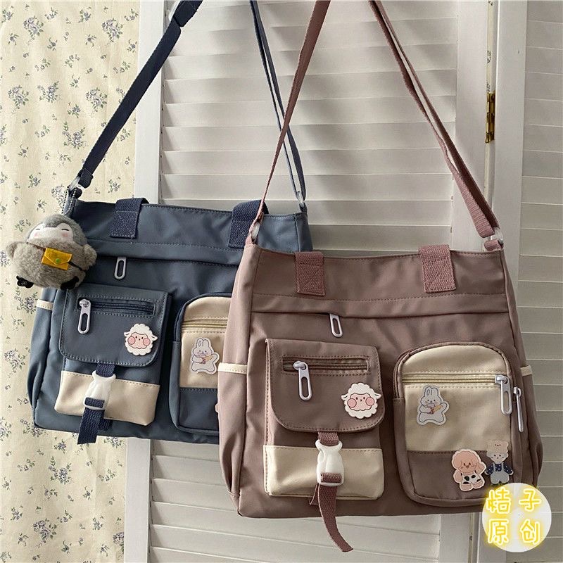 Japan Korean Style Messenger Bag Student Shoulder Bag Campus ins Girls ...