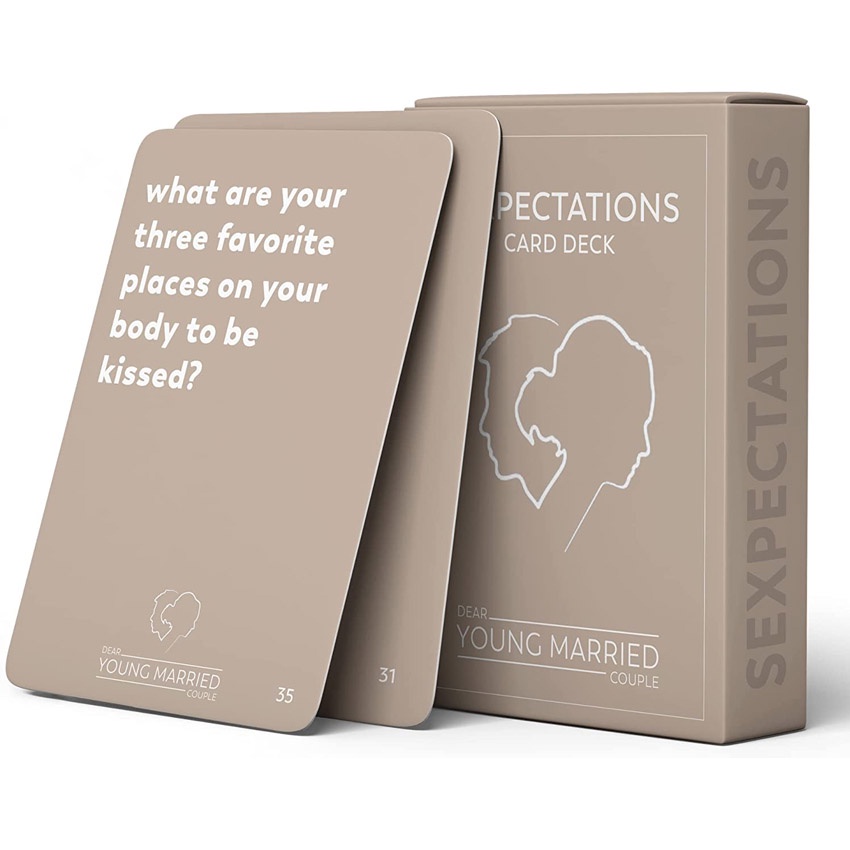 Sexpectations Card Deck Conversation Starters for Couples 52