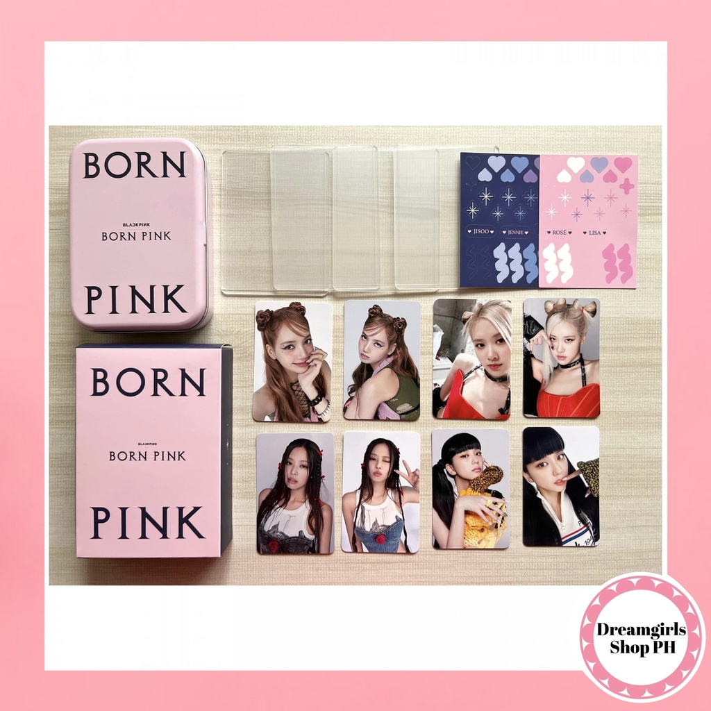 Blackpink Bornpink Photo Card Top Loader Kit Photocards Tingi