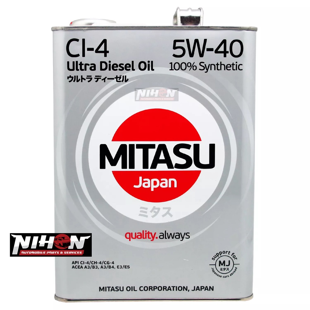 MITASU ULTRA DIESEL CI-4 5W40