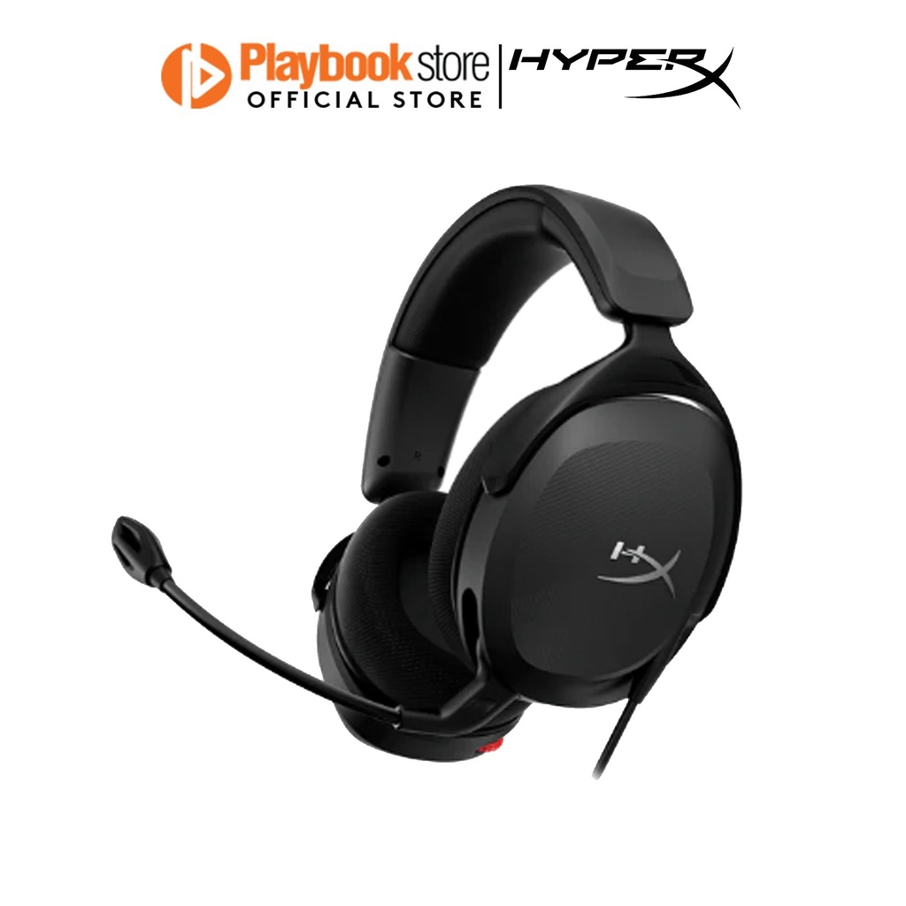 HyperX Cloud Stinger 2 Core Clear Sound Bi-Directional Over-Ear Wired ...