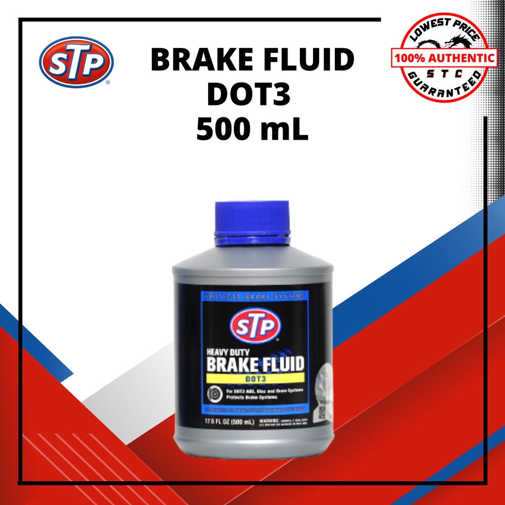 STP BRAKE FLUID DOT 3 500ML Shopee Philippines