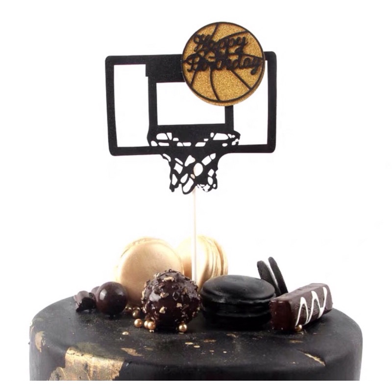 Basketball court Cardstock cake topper Shopee Philippines