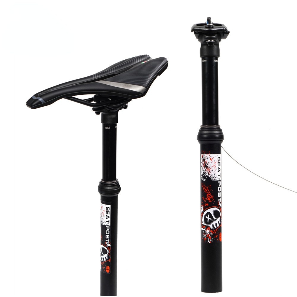 CNC MTB Seatpost Dropper 27.2 /30.9/31.6mm Hydraulic Lifting Suspension