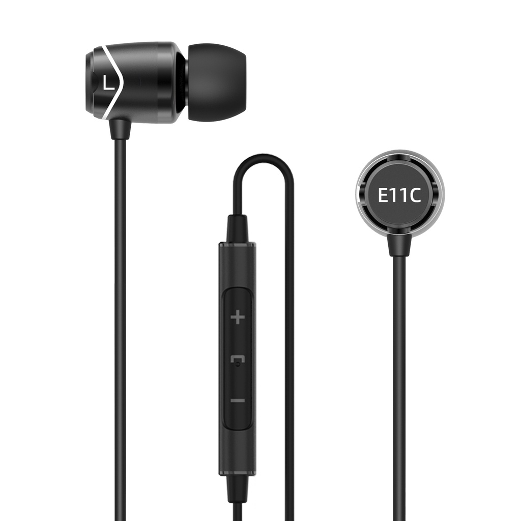SoundMAGIC E11C E11D In-Ear earbuds Isolating Earphones with Mic and ...