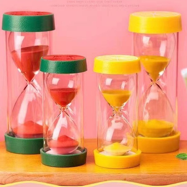 Mini Hourglass Sandglass 1 Minute Sand Clock Sand Timer Yellow