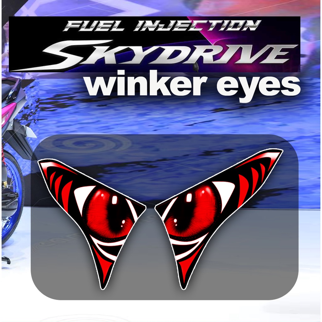 Winker For Suzuki Skydrive Sports/Skydrive Crossover Yellow Toothless ...