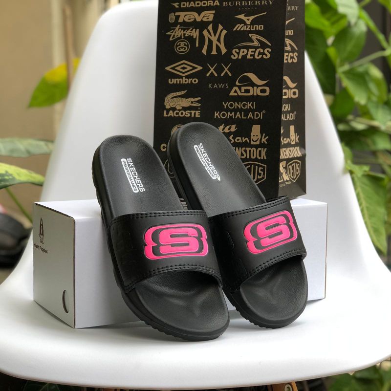 Skechers Women s Slide Sandals Include Box Pay Shopee Philippines