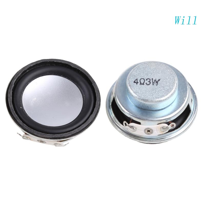1pcs 4 inch 4/8Ohm 40W Bass Audio Speaker Stereo Woofer