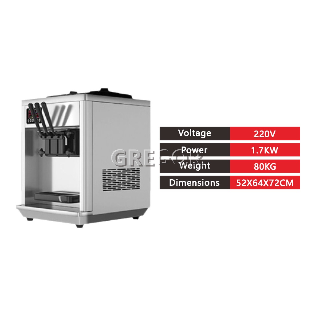 Ice cream machine Commercial ice cream machine Full automatic ice cream