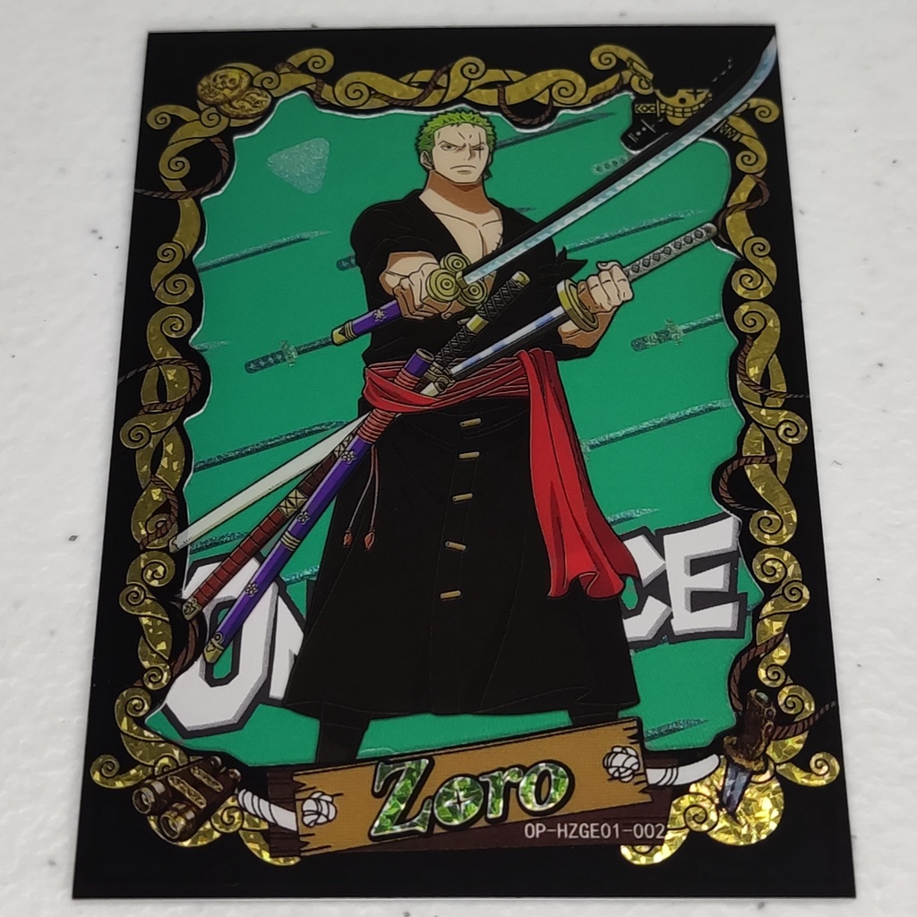 Roronoa Zoro Qiqu One Piece Premium MR Character Card Wano Country