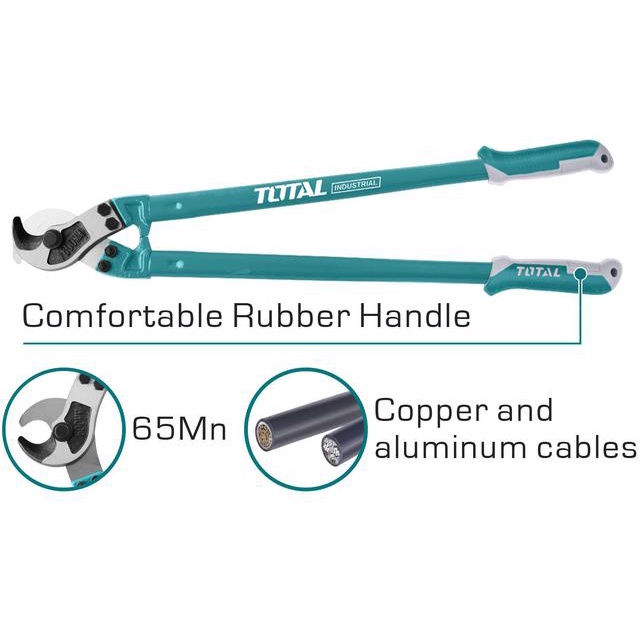TOTAL Cable Cutter THT115362 Heavy Duty Model Size 36 Inches Shopee