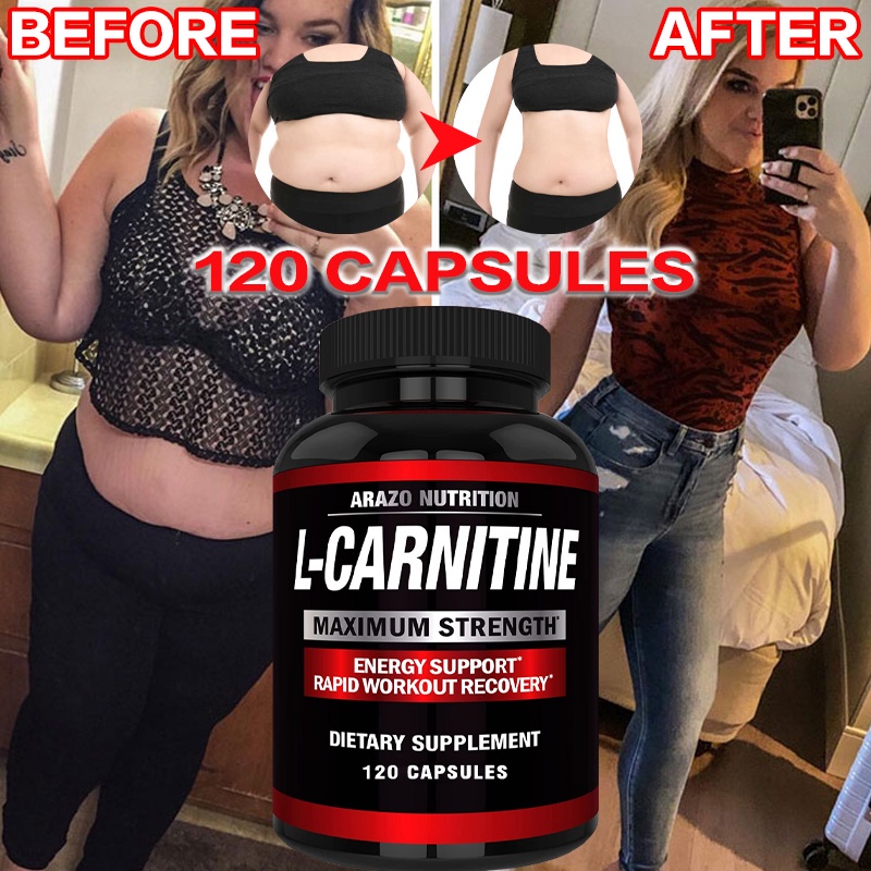Natural Fat Burner LCarnitine Amino Acid Supplement To Boost