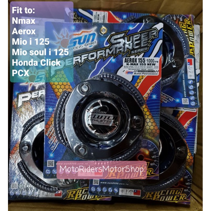 SUN CLUTCH LINING ASSEMBLY for AEROX / NMAX / HONDA CLICK / MIO 125