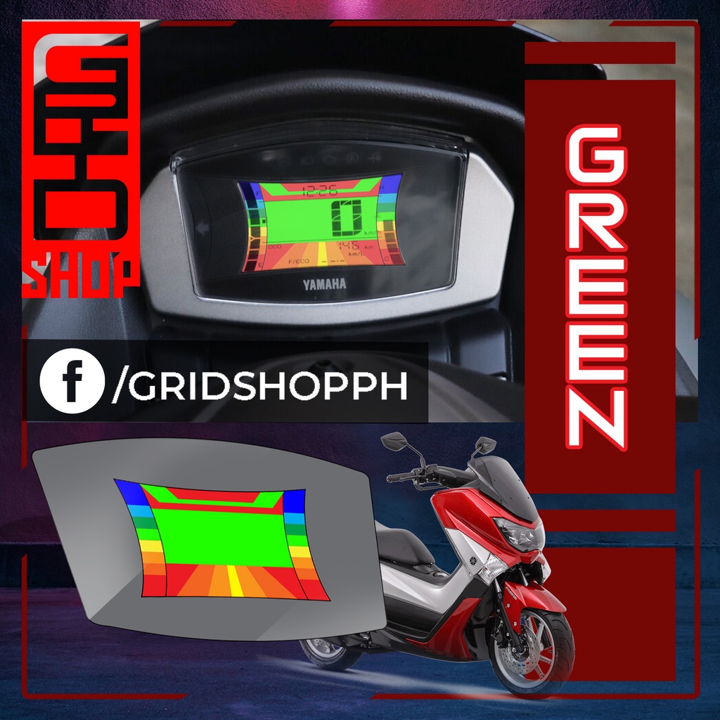 Gauge Screen Protector For Nmax V2 - Laminated Translucent Vinyl ...