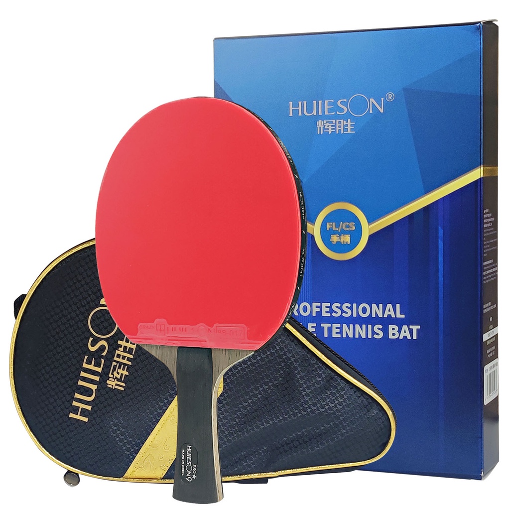 Huieson New Table Tennis Racket Pro Series 9 Star Professional Carbon