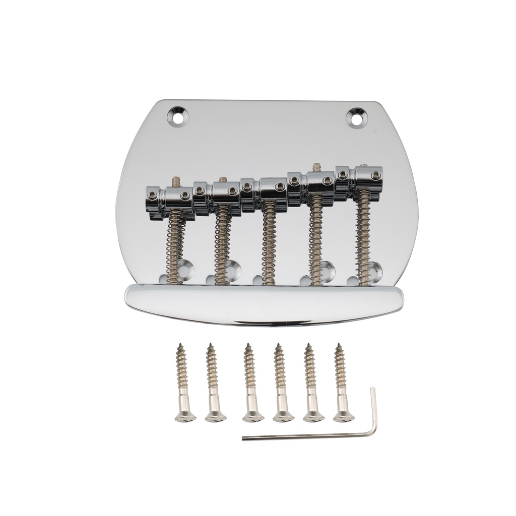 Musiclily Pro 16mm String Spacing Steel 5String Bass Bridge for Musicman Style Bass Shopee