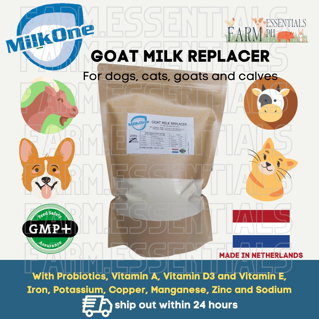 1kg Milk One/ Goat Milk for pets/ Milk Replacer for cats, dogs, rabbits