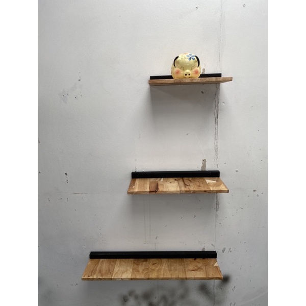 Wall Mounted Rack Para Wood Interlocking Coating Waterproof | Shopee ...