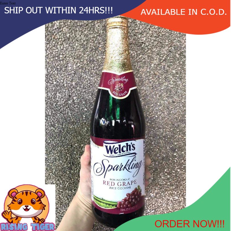 Welch's Sparkling Red Grape 750ml | Shopee Philippines