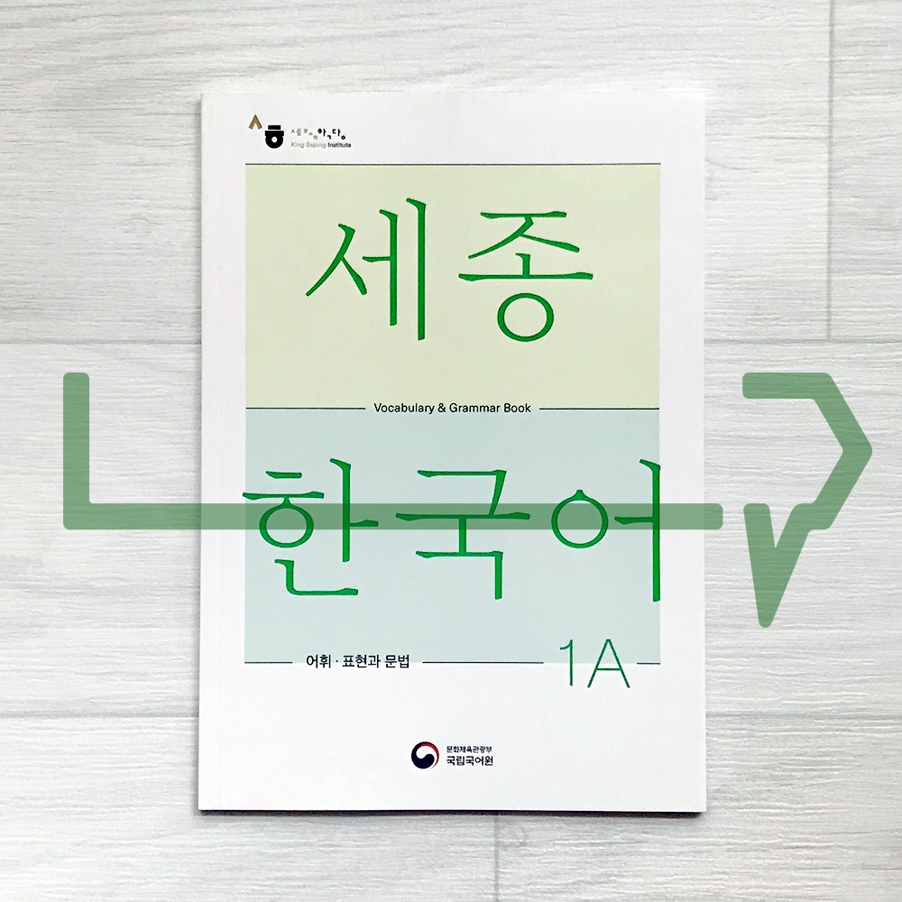 Sejong Korean Vocabulary & Grammar Book 1A (2022 Edition). Korea ...