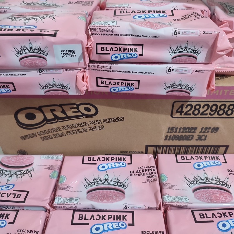 Oreo X BLACKPINK LIMITED EDITION READY Directly Send OREO VIRAL PINK ...
