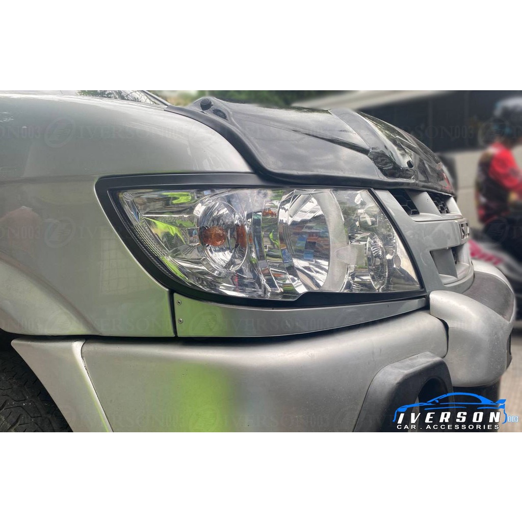 Black Head Light Cover Tail Light Cover for Isuzu Crosswind Shopee