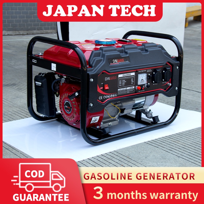 2KW-5.5KW Portable Gasoline Generator 4 Stroke Manual/Electric Start ...