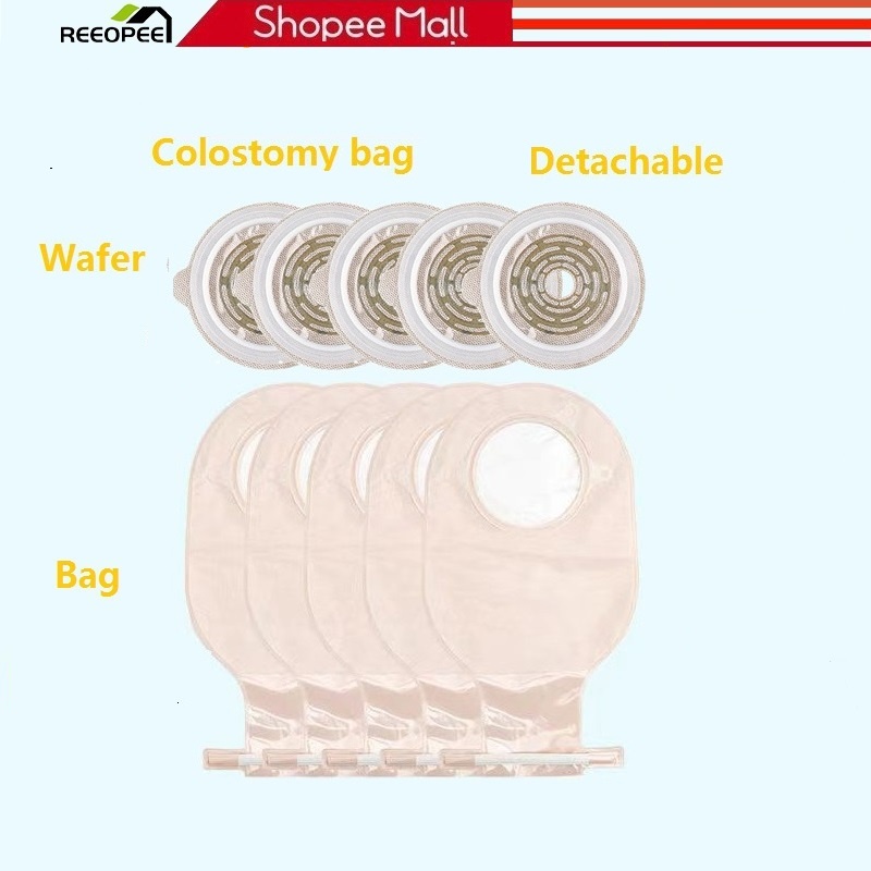 Reeopee Colostomy Bag Ostomy Bag Urostomy Bag Two-piece System ...