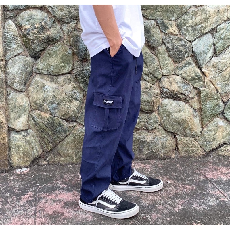 CODE 6 POCKET CARGO PANTS | Shopee Philippines