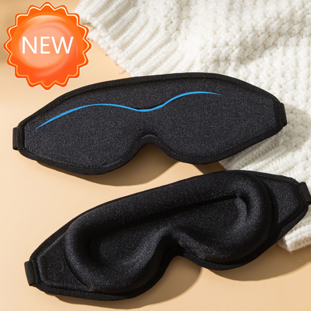 【NEW】3D Contoured Eye Mask Sleep Mask for Men Women Breathable Soft Eye