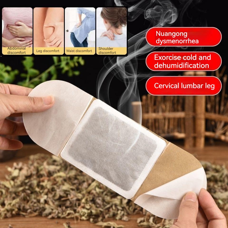 Moxa Leaf Moxibustion Plaster Hot Moxibustion Warmer Pad NuanGongTie