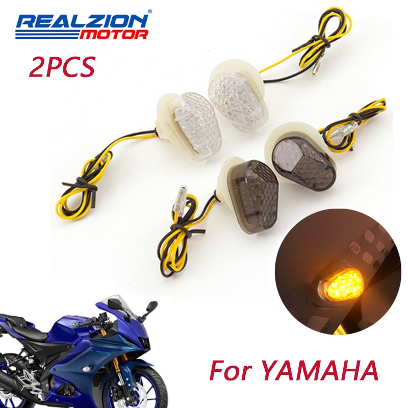 REALZION MOTOR Turn Signal Light For YAMAHA R15 R15M V4 V3 V2 R3 R25 ...
