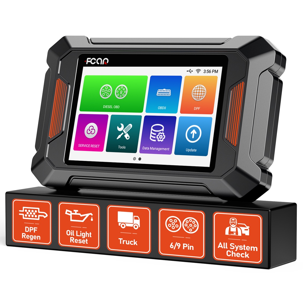 Fcar F802 Pro Diesel Heavy Duty Truck Diagnostic Scanner All System DPF