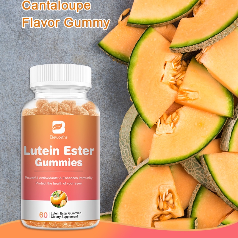 Beworths Lutein Ester Gummies Eye Protection Retinal Relieve Visual ...
