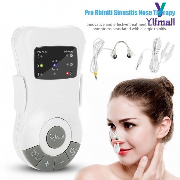 Allergy Rhinitis Therapy Machine Electric SinUSitis Sneezing Nasal Itching Nose Care Device Fa1519