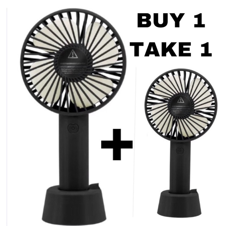 BUY1 TAKE1 Portable rechargeable electric fan Handle Mini Fan N9 HANDY FAN Shopee Philippines