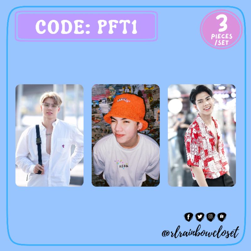 Thai BL FortPeat Photocards Fort Thitipong Peat Wasuthorn BabyFeat