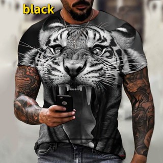 3d tiger outlet t shirt funny