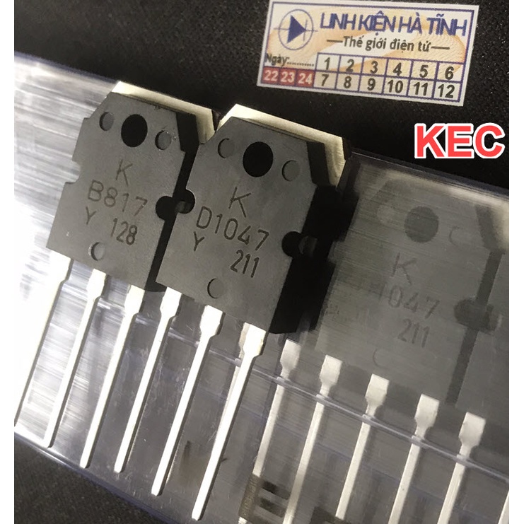 Ktd1047 KTB817 Transistor D1047 B817 New KEC | Shopee Philippines