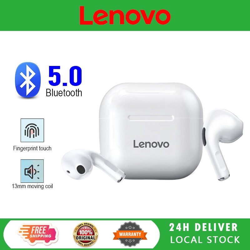 [24H Ship]Lenovo LP40/LP40 Pro Earphones Earbuds Wireless Bluetooth TWS ...