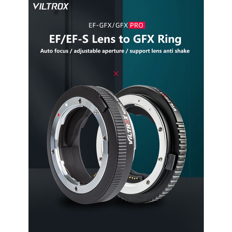 Viltrox Ef Gfx Gfx Pro Af Auto Focus Mount Adapter For Canon Ef