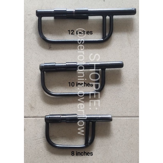 Heavy Duty Barrel Bolt Gate Door Handle Lock Solid Shafting Metal Bakal