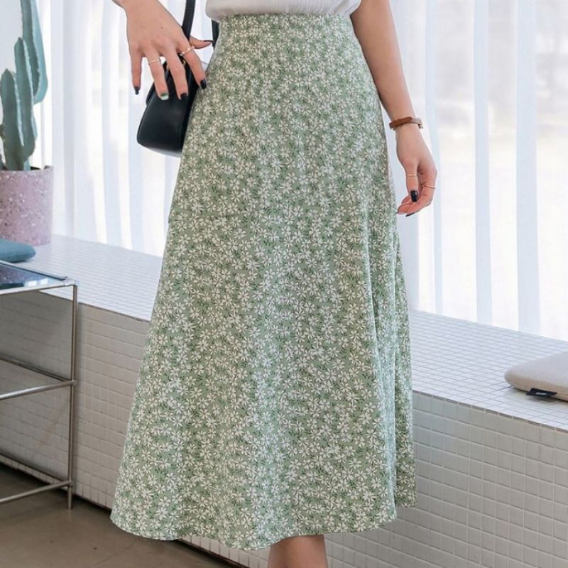 Floral maxi skirt outlet buy