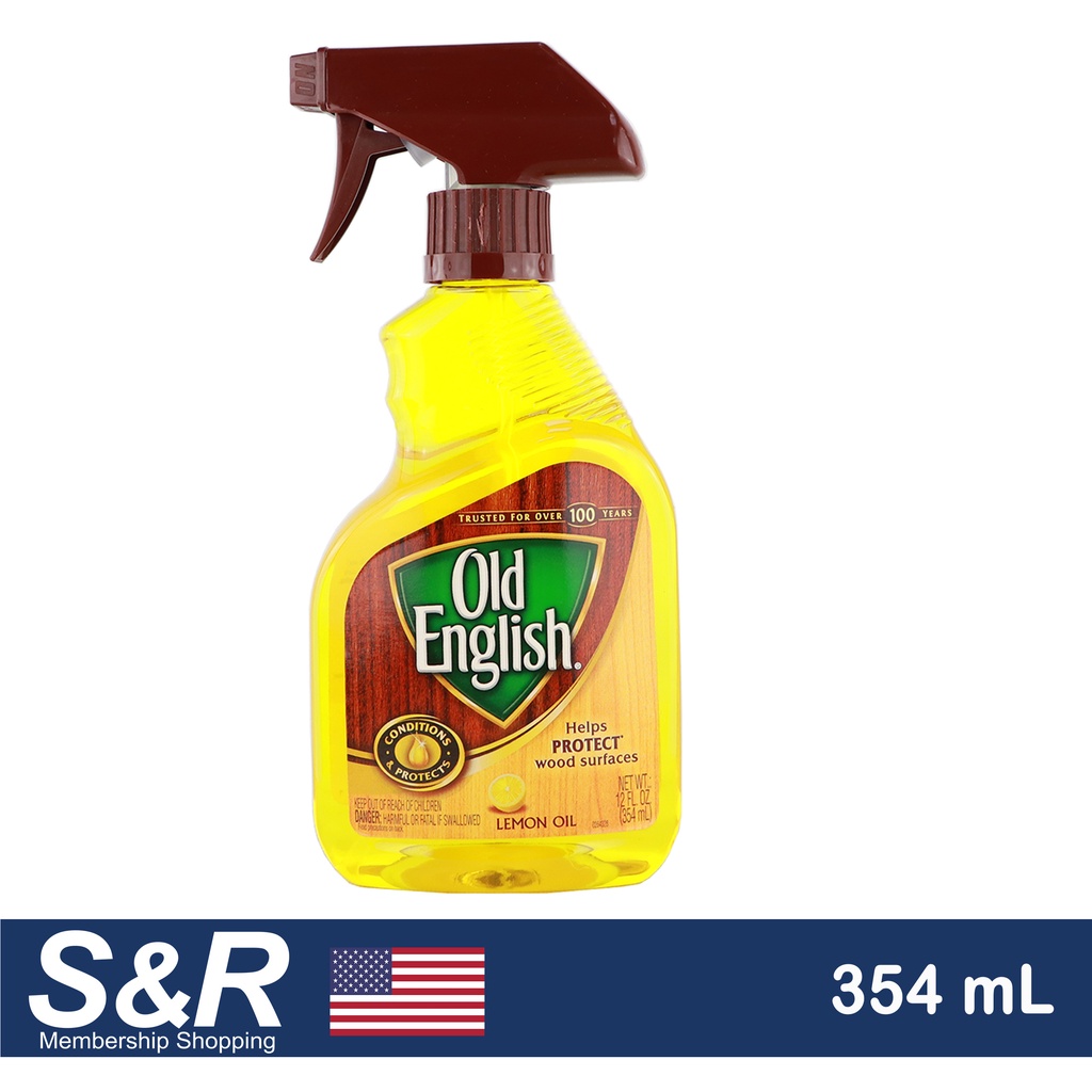 Old English Lemon Oil Wood Furniture Polish 354mL Shopee Philippines