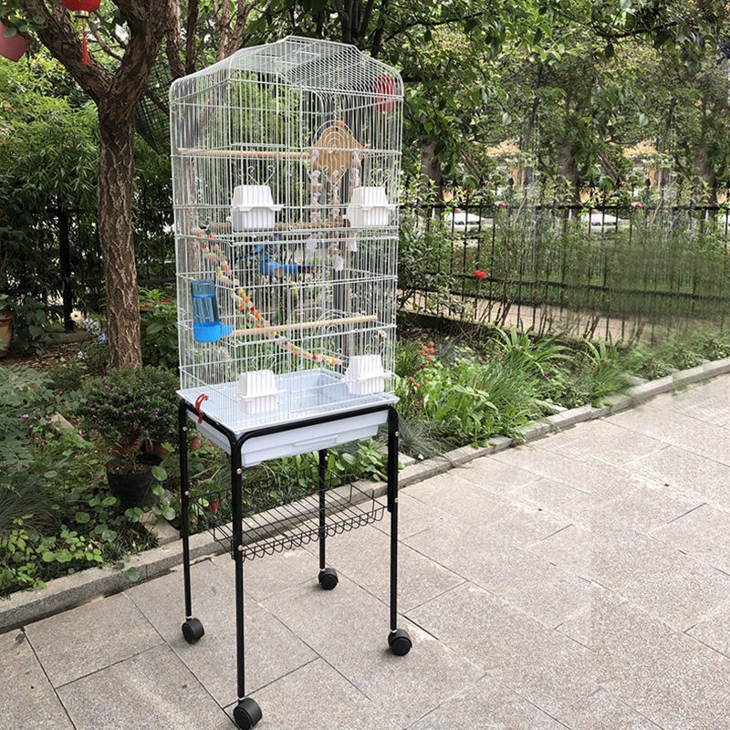 View of New Large Bird Cage Big Brother Zhang Xuan Feng Budgerigar Bird Cage ...