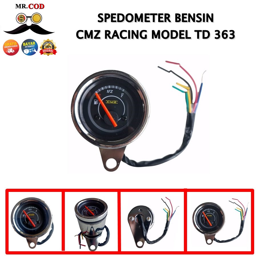 UNIVERSAL Gasoline Ampere Indicator FUEL METER Speedometer | Shopee ...