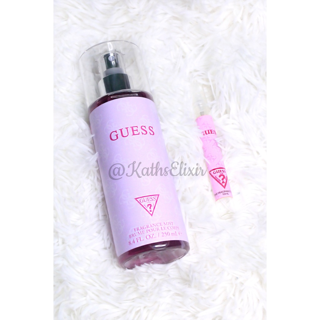 Guess Pink Body Mist Shopee Philippines