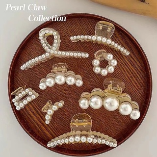 Toyella Pearl Hairpin Set Japanese Ins Head Jewelry Word Clip B